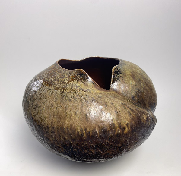 Wood-fired ceramic vessel, November 2024