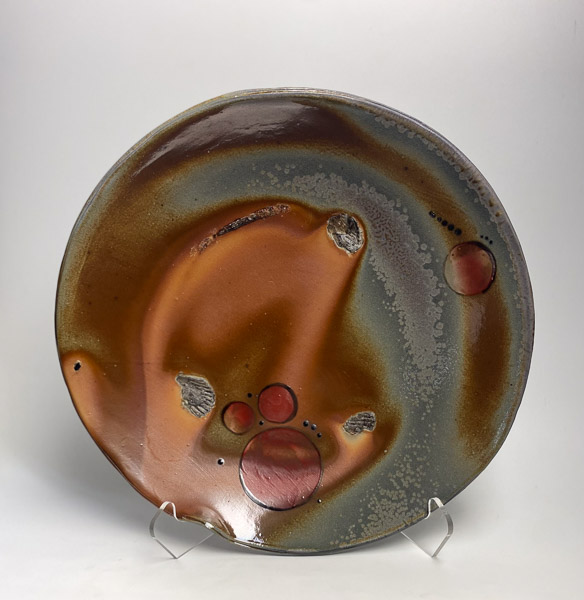 Wood-fired ceramic piece, November 2024